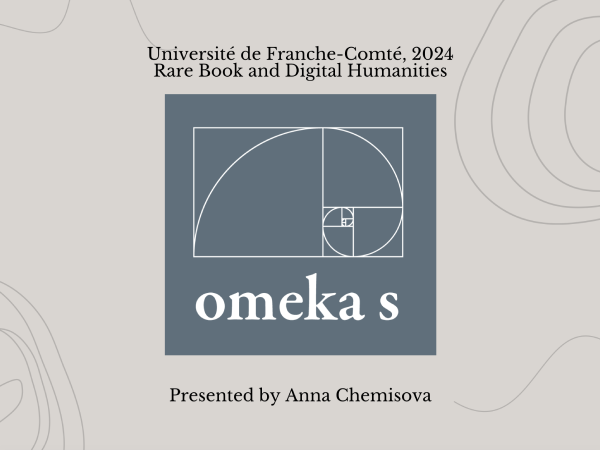 Omeka S Overview Presentation